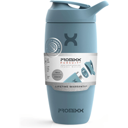 PROMiXX Pursuit Stainless-Steel Shaker Bottle 550ml Ocean Calm Blue