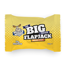 Muscle Moose Big Protein Flapjack 12x100g Golden Syrup