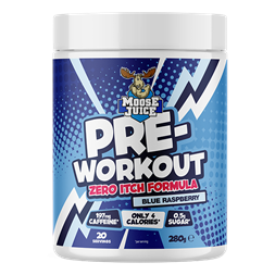 Muscle Moose Pre-Workout - Zero Itch Formula 280g