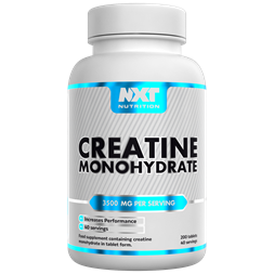 NXT Nutrition Creatine Monohydrate 200 Tabs
