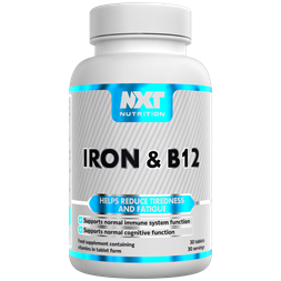 NXT Nutrition Iron & B12 30 Tabs