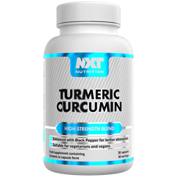 NXT Nutrition Turmeric Curcumin 30 Caps