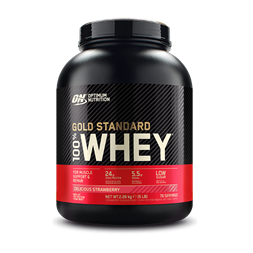 Optimum Nutrition Gold Standard 100% Whey 2.28kg Delicious Strawberry