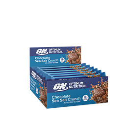Optimum Nutrition Crunch Bar 12x55g Choc Sea Salt
