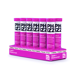 Phizz 3-in-1 Multivitamin & Rehydration Electrolyte Effervescent 12x20 Tabs Apple & Blackcurrant