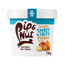 Pip & Nut Sweet & Salty Smooth Peanut Butter 1kg