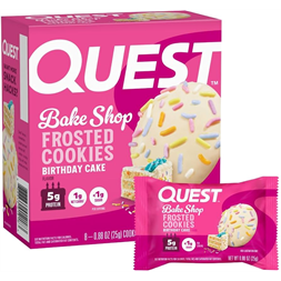 Quest Nutrition Bakeshop Frosted Cookie 8x25g