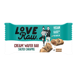 LoveRaw Vegan Cream Filled Wafer Bar 12x43g