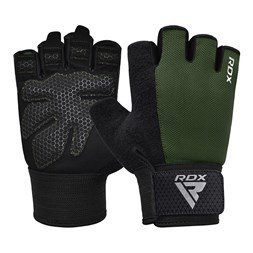 RDX Gym Weight Lifting Gloves W1 Half Plus