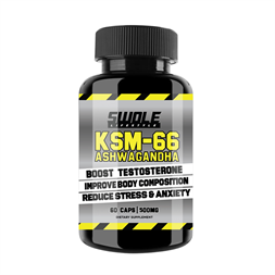 SWOLE Lifestyle Ashwagandha KSM-66 60Caps