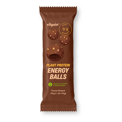 Vilgain Organic Plant Protein Energy Balls 15 x 45g