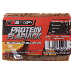 Vyomax Nutrition Protein Flapjacks 12x100g Chocolate Orange