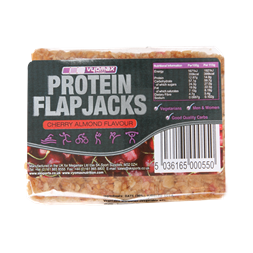 Vyomax Nutrition Protein Flapjacks 12x100g Cherry Almond