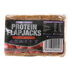 Vyomax Nutrition Protein Flapjacks 12x100g Raspberry