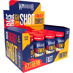Warrior RAGE Energy Shots 12x60ml