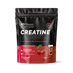 XO Fitness XO Creatine Gummies Dual Flavour 60 Gummies