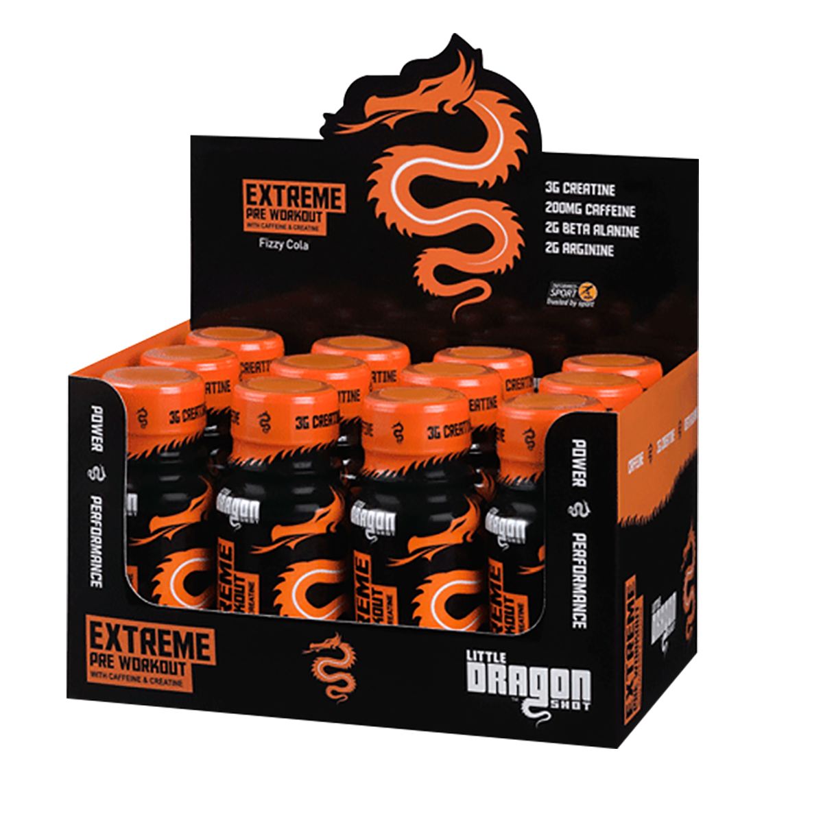 Little Dragon Extreme Pre Workout Shot 12x60ml